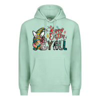 Seafoam happy easter y all Premium Hoodie - CowhideDigitalArt