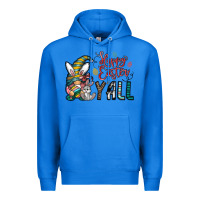 True Royal happy easter y all Premium Hoodie - CowhideDigitalArt