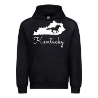 Black Kentucky Horse Map State , best gift, costume, halloween, xmas, christ Urban Hoodie - maiPhamDesign
