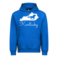 Cobalt Kentucky Horse Map State , best gift, costume, halloween, xmas, christ Urban Hoodie - maiPhamDesign