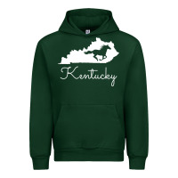 Forest Green Kentucky Horse Map State , best gift, costume, halloween, xmas, christ Urban Hoodie - maiPhamDesign