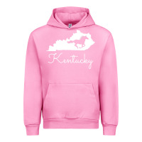 Fuchsia Pink Kentucky Horse Map State , best gift, costume, halloween, xmas, christ Urban Hoodie - maiPhamDesign