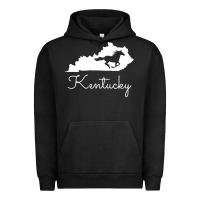 Pigment Black Kentucky Horse Map State , best gift, costume, halloween, xmas, christ Urban Hoodie - maiPhamDesign
