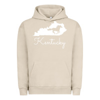 Pigment French Oak Kentucky Horse Map State , best gift, costume, halloween, xmas, christ Urban Hoodie - maiPhamDesign