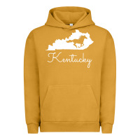 Pigment Peanut Butter Kentucky Horse Map State , best gift, costume, halloween, xmas, christ Urban Hoodie - maiPhamDesign
