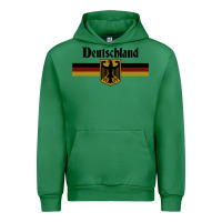 Emerald DEUTSCHLAND Germany Flag Coat of Arms Eagle Banner Vintage , best gift Urban Hoodie - maiPhamDesign