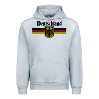 Heather Grey DEUTSCHLAND Germany Flag Coat of Arms Eagle Banner Vintage , best gift Urban Hoodie - maiPhamDesign