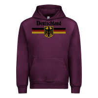 Mauve Wine DEUTSCHLAND Germany Flag Coat of Arms Eagle Banner Vintage , best gift Urban Hoodie - maiPhamDesign