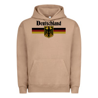 Pigment Burro DEUTSCHLAND Germany Flag Coat of Arms Eagle Banner Vintage , best gift Urban Hoodie - maiPhamDesign