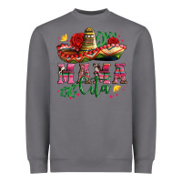 Storm mama cita with sombrero hat and roses Heavyweight Sweatshirt - Artiststas