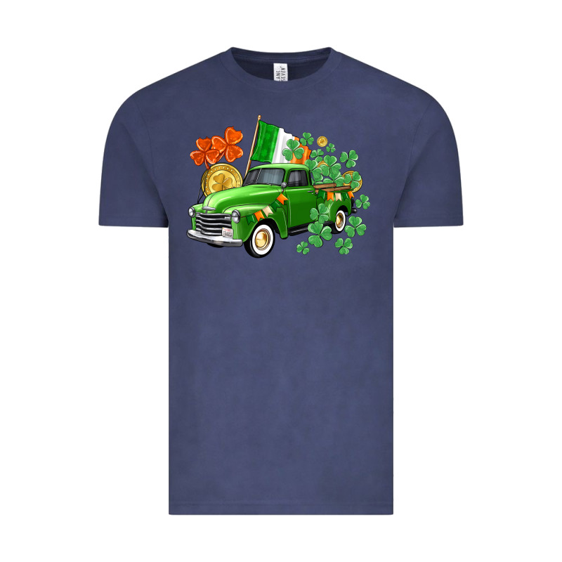 Western St. Patrick's Day Truck Vintage Tee by CowGirlArtShop | Teevron