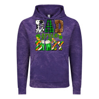 Cloud Purple St. Patrick's Bad green boozy Vintage Hoodie - OliviaCreatesArt
