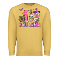 Antique Gold my first pink halloween Premium Sweatshirt - AdoDesignShop