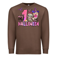 Chestnut my first pink halloween Premium Sweatshirt - AdoDesignShop