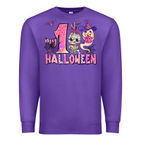 Purple my first pink halloween Premium Sweatshirt - AdoDesignShop