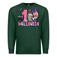 Sports Green my first pink halloween Premium Sweatshirt - AdoDesignShop