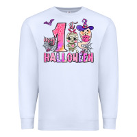 White my first pink halloween Premium Sweatshirt - AdoDesignShop