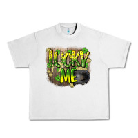 Lunar Rock lucky me st. patricks day Urban Heavy Tee - HowdyJamesFarm