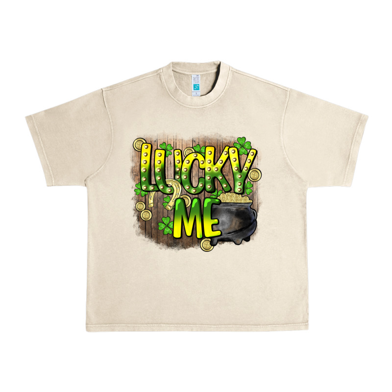 Lucky Me St. Patricks Day Urban Heavy Tee by HowdyJamesFarm | Teevron
