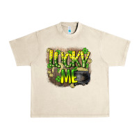 Sandshell lucky me st. patricks day Urban Heavy Tee - HowdyJamesFarm