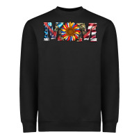 Black mom with sunflower Heavyweight Sweatshirt - Artiststas