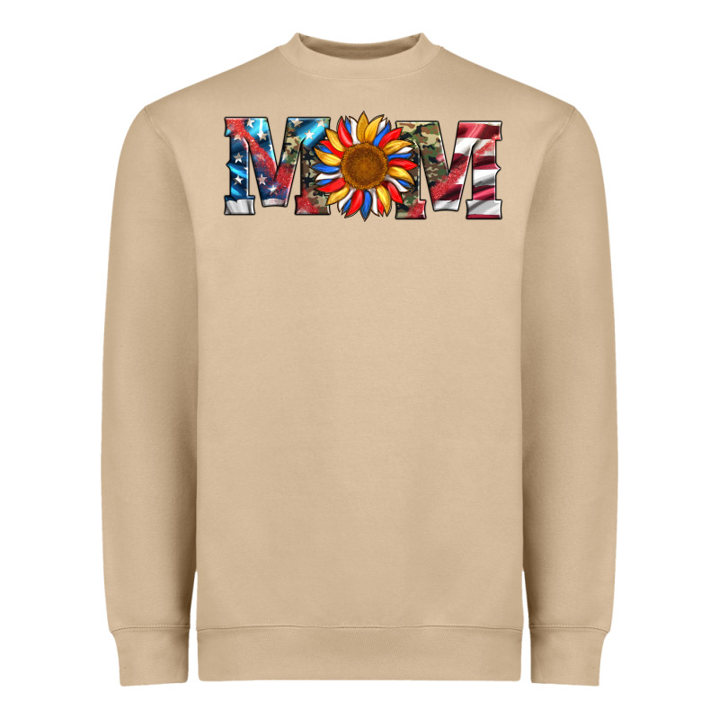 Mom With Sunflower Heavyweight Sweatshirt by Artiststas | Teevron