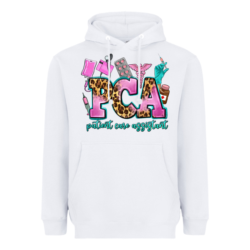 Pca Patient Care Assistant Heavyweight Hoodie by AdoDesignShop | Teevron
