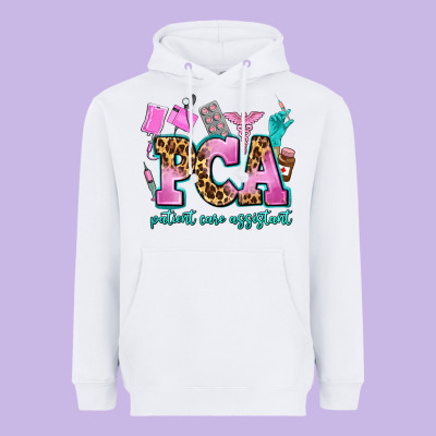 Pca Patient Care Assistant Heavyweight Hoodie Designed By Adodesignshop