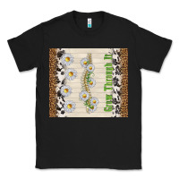 Black grow through it Classic Tee - TumblerDesignByShophia