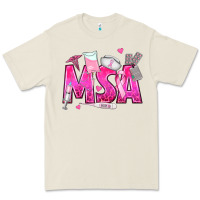 Bone breast cancer msa medical support assistant Premium Tee - texasbilliewilder