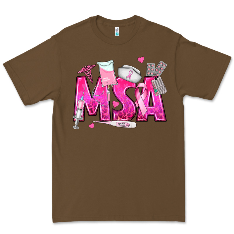Breast Cancer Msa Medical Support Assistant Premium Tee by texasbilliewilder | Teevron