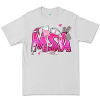Dove Grey breast cancer msa medical support assistant Premium Tee - texasbilliewilder