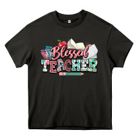 Asphalt blessed teacher school Heavy Core Tee - NancyCooperArtShop