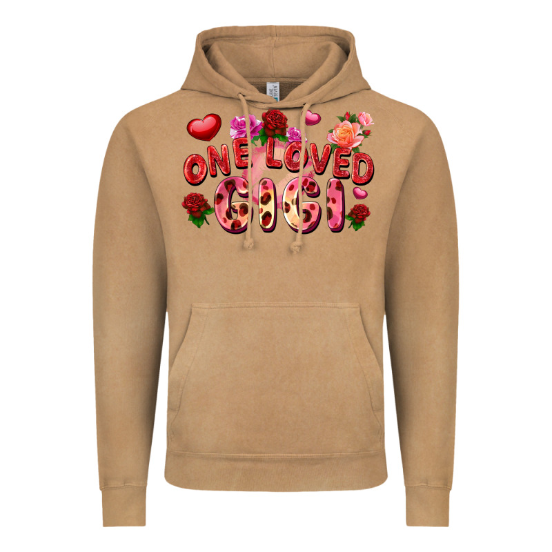 One Loved Gigi Valentine's Day Vintage Hoodie by FaDigitalArtStudio | Teevron