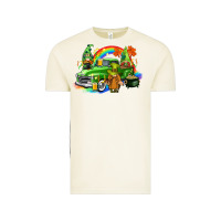 Vintage Arctic St. Patrick's Day truck with gnomies Vintage Tee - CowGirlArtShop