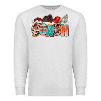 Oatmeal Heather coach Premium Sweatshirt - AdoDesignShop