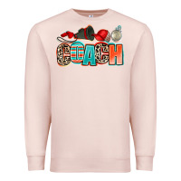 Pale Pink coach Premium Sweatshirt - AdoDesignShop