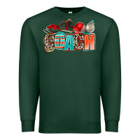Sports Green coach Premium Sweatshirt - AdoDesignShop