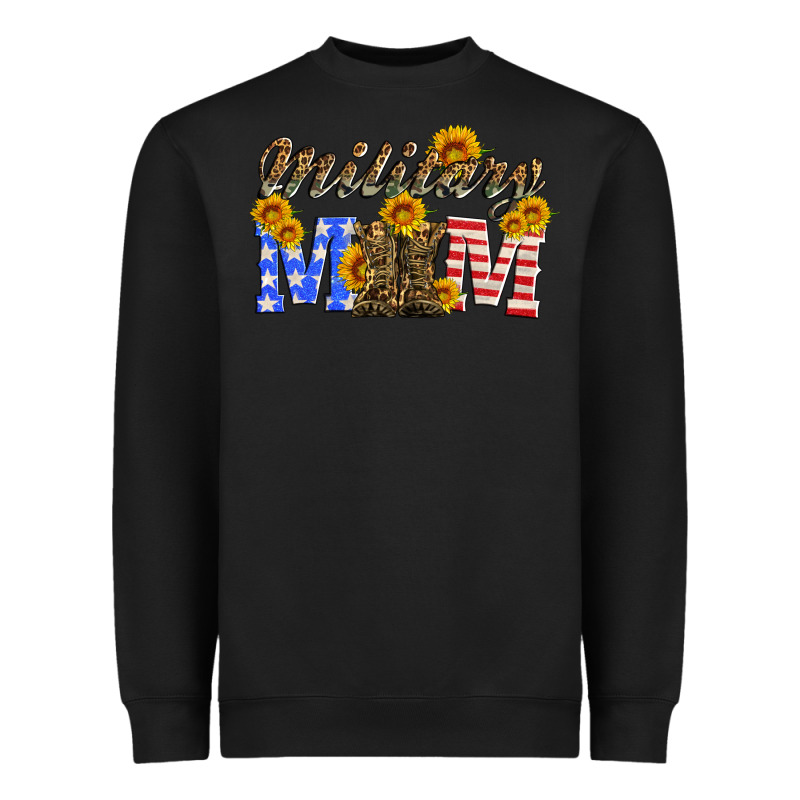 Military Mom With Soldier Boots Heavyweight Sweatshirt by Artiststas | Teevron