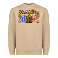 Mushroom military mom with soldier boots Heavyweight Sweatshirt - Artiststas
