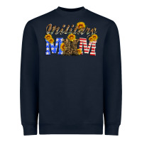 Navy military mom with soldier boots Heavyweight Sweatshirt - Artiststas