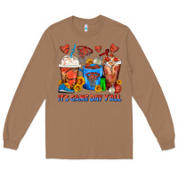 Toasted Coconut It's Game Day Y'all Basketball Coffee Cups Long Sleeve Tee - FaDigitalArtStudio