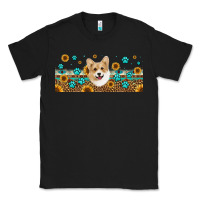 Black western corgi dog Classic Tee - Jasminsmagicworld
