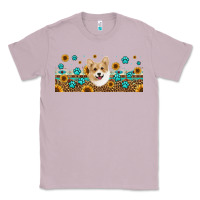 Lilac western corgi dog Classic Tee - Jasminsmagicworld