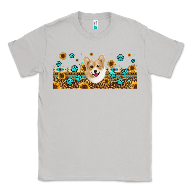 Western Corgi Dog Classic Tee by Jasminsmagicworld | Teevron
