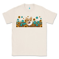 Natural western corgi dog Classic Tee - Jasminsmagicworld