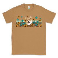 Toasted Coconut western corgi dog Classic Tee - Jasminsmagicworld