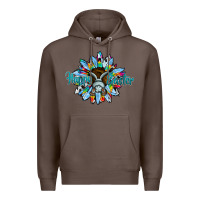 Coffee happy easter sunflower Premium Hoodie - CowhideDigitalArt