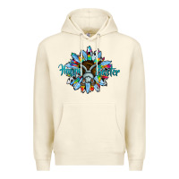 Sandshell happy easter sunflower Premium Hoodie - CowhideDigitalArt