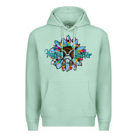 Seafoam happy easter sunflower Premium Hoodie - CowhideDigitalArt